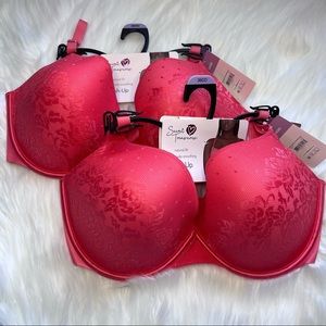2 set of push up bra